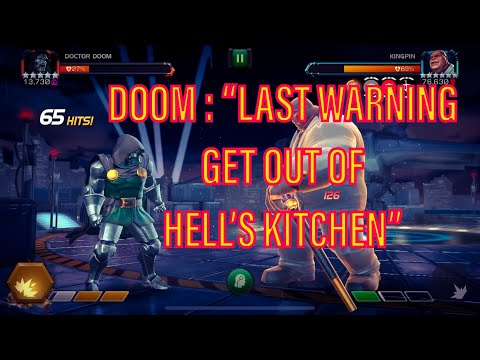 Dr. Doom vs Kingpin Act 6.2.4 Solo | Marvel Contest Of Champions
