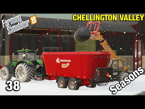 UPGRADING THE FEED MIXER Chellington Valley Timelapse - FS19 Ep 38
