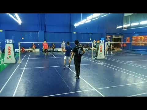 Badminton MuhibbahTeam Men's Double Sparring - Qimmi / Wayne Azmi Vs Amirul Aziq / Fuad