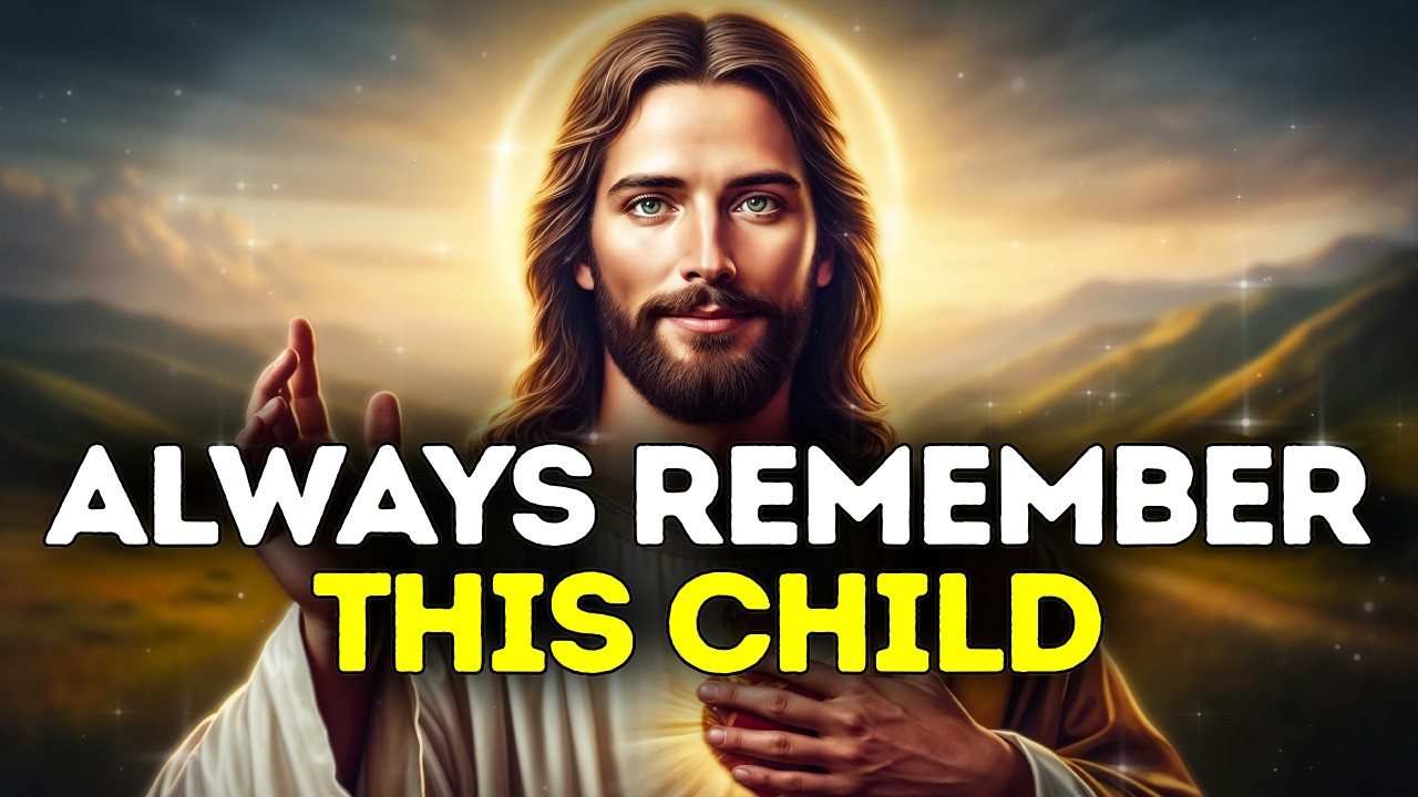 GOD SAYS: ALWAYS REMEMBER THIS MY CHILD |God Message Today |Gods Message Now|God's Message Now Today
