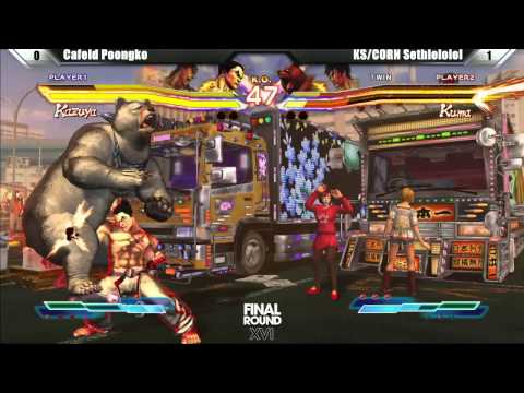 Poongko vs Sethlolol - Street Fighter X Tekken - Final Round XVI Top 8