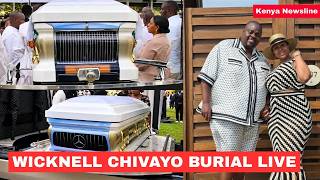 Live: Burial Service of Zimbabwean Businessman Sir Wicknell Chivayo and Wife Lucy Muteke