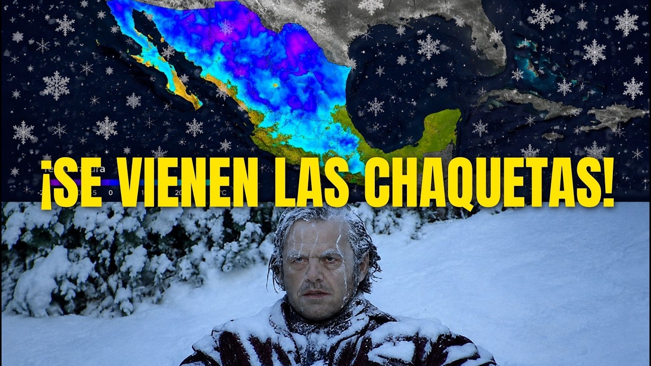 SE VIENEN LAS CHAQUETAS! LOS MEXICANOS FELICES... ESTÁ A PUNTO de LLEGAR a MÉXICO EL FRÍO