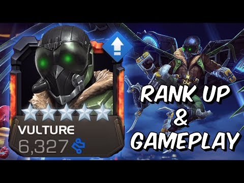 5 Star Vulture Rank Up, Abilities & Gameplay - All Or Nothing Counter? - Marvel Contest Of Champions