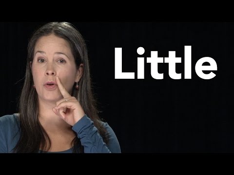 How to Pronounce LITTLE - American English