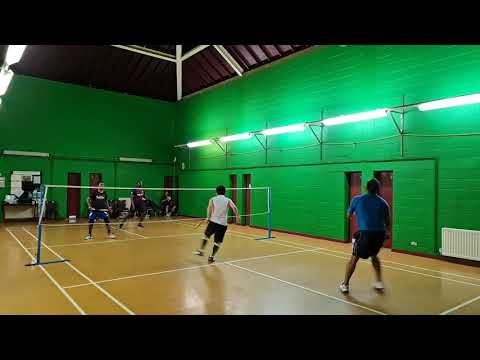 Badmiton 3.6.21: Viet & Vern v Appan & Raph