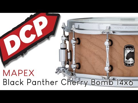 Mapex Black Panther Design Lab 6 x 14 Cherry Bomb Snare 2020 Natural Satin image 8