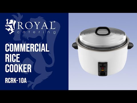 video - Commercial Rice Cooker - 23 litres