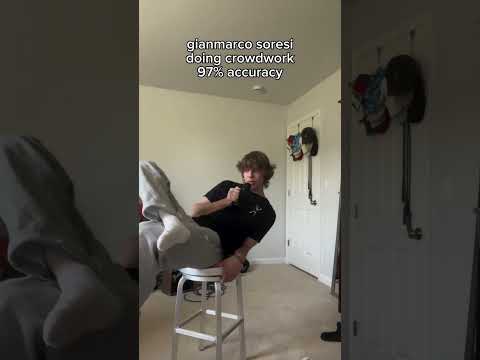 Remember to stretch before doing an impression of me 🎤🪑🤣 | Gianmarco Soresi | Stand Up Comedy