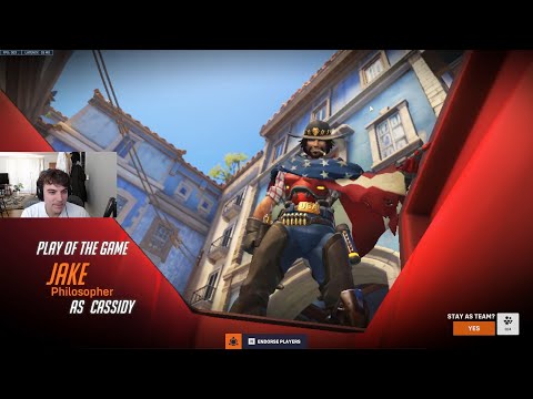 POTG! JAKE INSANE CASSIDY GAMEPLAY OVERWATCH 2 SEASON 3