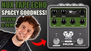Video thumbnail for NUX NDD-7 Tape Echo: Is this budget take on Roland’s iconic Space Echo delay any good? Review & Demo by Rich. Words. Music.