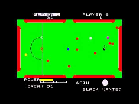 Steve Davis World Snooker Amiga