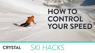 How to control your speed when skiing | Crystal Ski Holidays