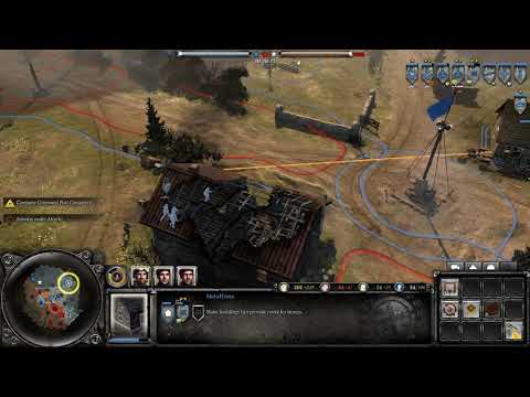 [2021.04.18] CoH 2 - UKF 1:1 Expert CPU (vs. Wehrmacht) gameplay