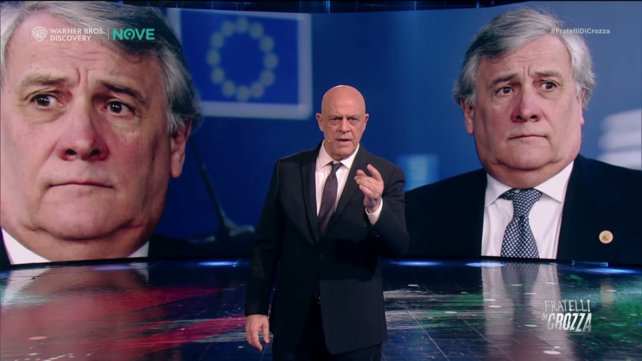 Crozza su sanzioni Israele: "Tajani cosa aspetta? Che Netanyahu arrivi ai Parioli?"