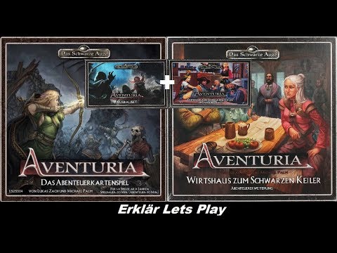 Aventuria Kartenspiel - Wirtshaus zum Schwarzen Keiler - Erklär Lets Play