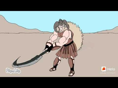 flipaclip Davi e Golias