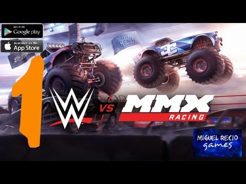 MMX Racing Featuring WWE Android iOS - Gameplay Parte 1
