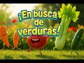 Encuentra Las Verduras Canciones Infantiles Dibujos Animados Para Bebés En Español