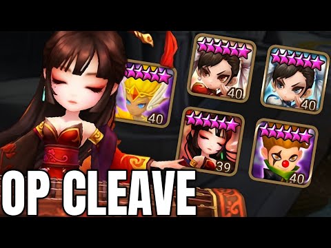 Limitless DMG Cleave with Hongyeon & Friends! - Summoners War