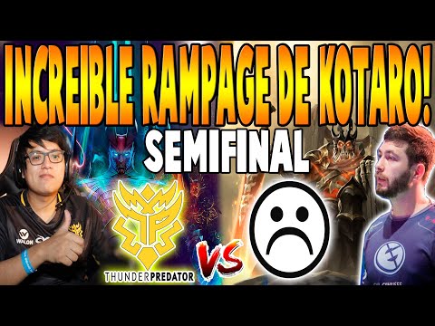 THUNDER vs SADBOYS [BO3] - SEMIFINAL "Increíble Rampage de Kotaro" - BTS Pro Series Season 4 DOTA 2
