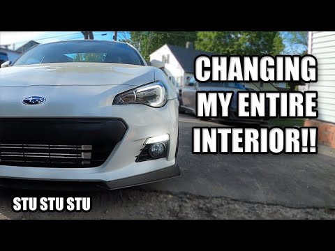How To Swap ALL Interior Pieces! BRZ/FRS/86 (PART 1)