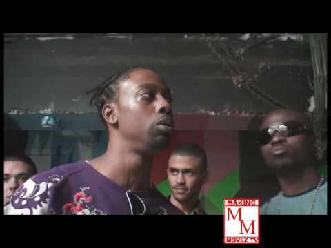 MAKING MOVEZ TV: FIRE CAMP (G.M.T.A)  INTERVIEW & FREESTYLE @ LETHAL BIZZLE VIDEO SHOOT  PT1 (HD)