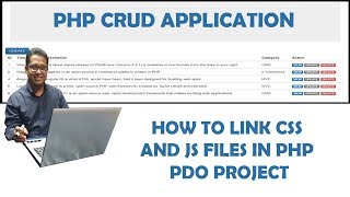 How to download and link CSS JS files into PHP PDO project Part-2