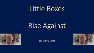 Elvis Costello   Little Boxes   (The Short One)  kartaoke