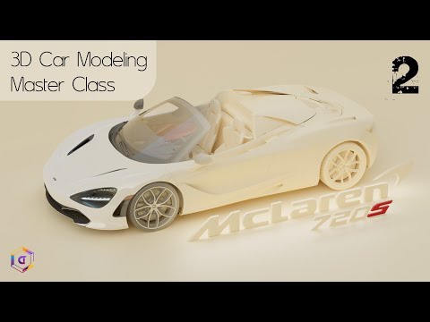 Blender Advanced Car Modeling Master Class (Part 2)