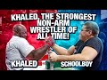 KHALED, THE STRONGEST NON-ARM WRESTLER OF ALL TIME