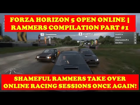 Forza Horizon 5 | Horizon Open RAMMERS Compilation #1 | Online Races Rammers/Cheaters & Revenge!
