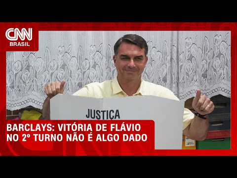 Vantagem de Flávio não garante vitória, avalia Barclays | CNN Mercado