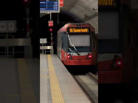 SWB K5000 Linie 16 Ri. Severinstr. | Abfahrt: (H) Kartäuserhof | #stadtbahn #köln #bonn #swb #kvb