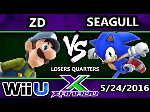 S@X 151 - ZD (Luigi) Vs. VexX | Seagull Joe (Sonic) SSB4 Losers Quarters - Smash Wii U - Smash 4
