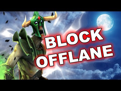 Dota Tricks: NEW Offlane creeps blocking - 7.14 !