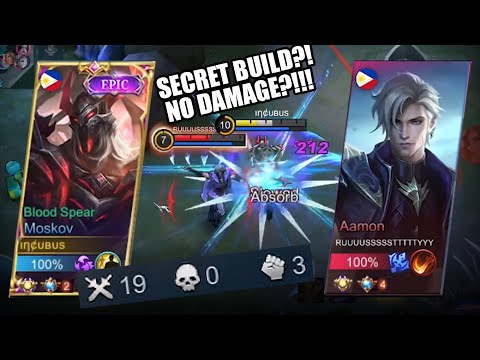 TOP GLOBAL MOSKOV VS NEW HERO AAMON! THEY LAUGHED AT ME WHEN I SAID I'M GOING TO DESTROY AAMON! MLBB
