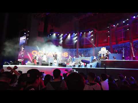 Éxodo Lirical vs Skone - Final internacional RedBull 2021 desde el público