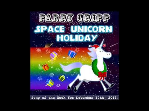 Space unicorn holiday song