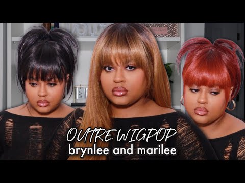 Did You Catch This $20 Outre Wig? Outre Wigpop Style Selects Synthetic Hair Wig - MARILEE