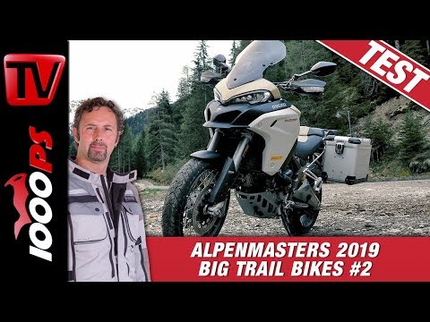 Ducati Multistrada 1260 Enduro im Alpenmasters Test - Vergleich - große Reiseenduros 2/4