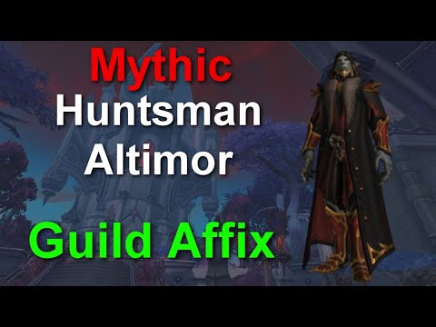 Castle Nathria - Mythic Huntsman Altimor First kill - Tank POV [Guild Affix]