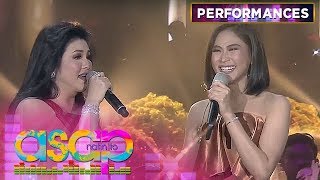 MUST-WATCH: Regine turns emotional during her duet with Sarah G! | ASAP Natin &#39;To