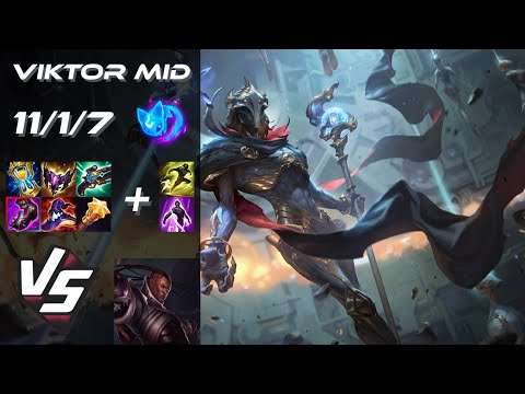 MID Viktor vs Lucian - EU Challenger Patch 25.S3.1