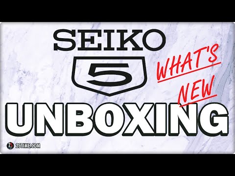 SEIKO 5 Series UNBOXING - What's New from @2stime