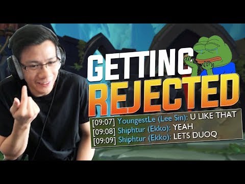 Shiphtur | MY JUNGLER REFUSED TO DUO WITH ME! (EKKO SMACKDOWN?)