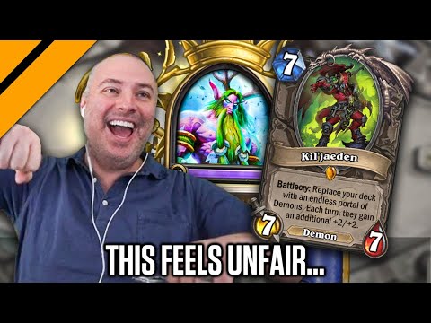 Kil'Jaeden Druid Feels Unfair | Hearthstone