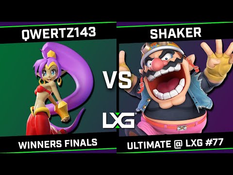 qwertz143 (Mii Gunner) vs Shaker (Wario) - Smash Ultimate @ LXG 77 - Winners Finals