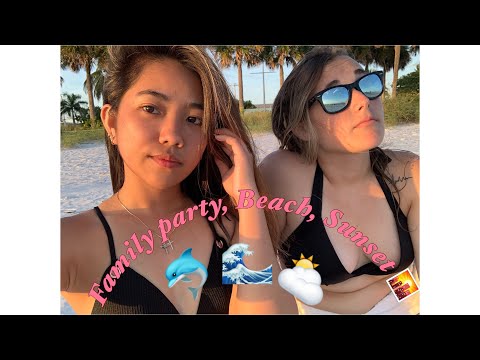 Family party | beach | sunset!  VLOG#5