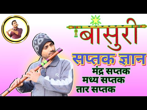 Flute Octaves || Bansuri Ke Teen Saptak || Bansuri Me  Teen Spatak Kaise Bajaye || Bansuri Spatak